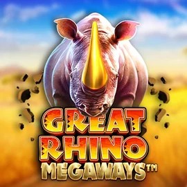 Great Rhino Megaways logo – Slots by Pragmatic Play at Nordicbet Casino